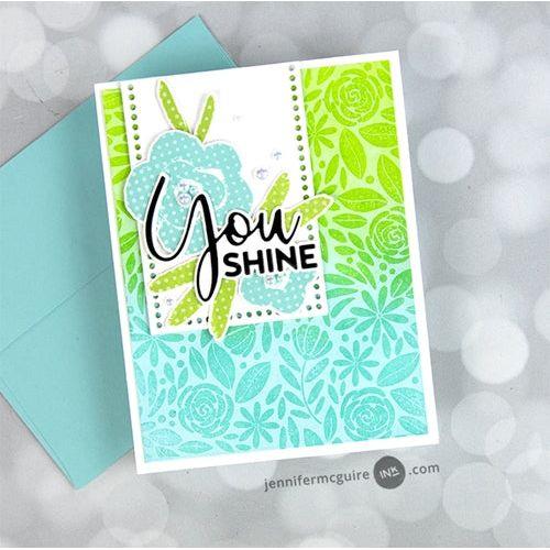 Simon Says Stamp! Simon Says Cling Stamp SPRING BLOOMS BACKGROUND sss102282 | color-code:ALT7