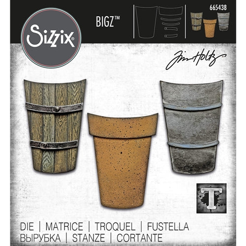 Sizzix Bigz Die - Retro TV by Tim Holtz