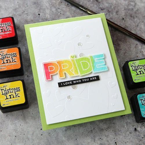 Simon Says Stamp! CZ Design Clear Stamps YOU ARE LOVED cz264c Rainbows | color-code:ALT0