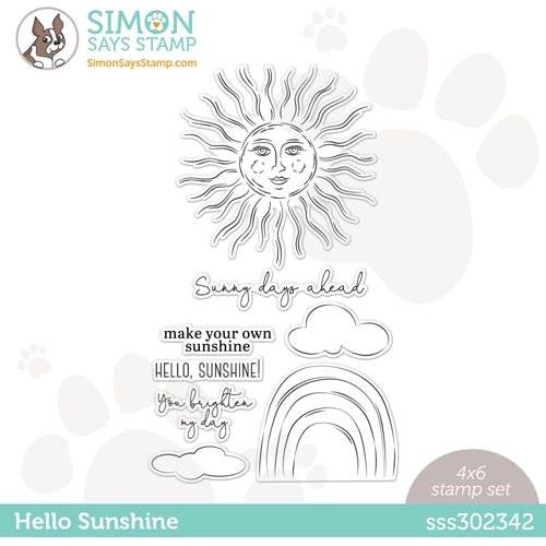 Simon Says Stamp! Simon Says Clear Stamps HELLO SUNSHINE sss302342 *