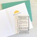 Simon Says Stamp! Papertrey Ink INSIDE GREETINGS WISH YOU WERE HERE Clear Stamps 1303*