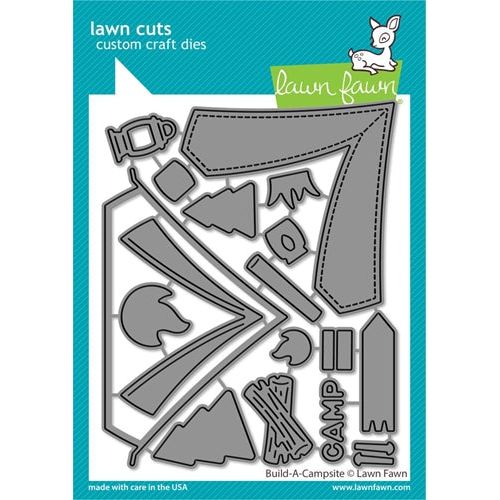 Simon Says Stamp! Lawn Fawn BUILD-A-CAMPSITE Die Cuts lf2610