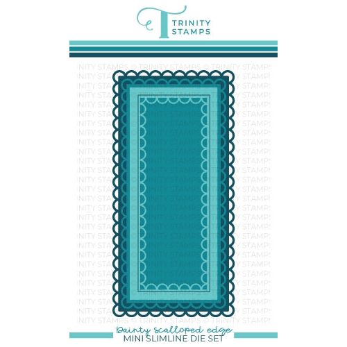 Simon Says Stamp! Trinity Stamps MINI DAINTY SCALLOP EDGE Die Set tmd073