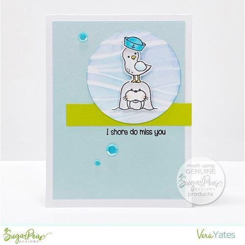 Simon Says Stamp! SugarPea Designs WAVES OF LOVE Clear Stamp Set spd00537* | color-code:ALT02