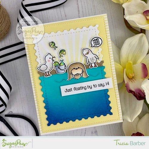 Simon Says Stamp! SugarPea Designs WAVES OF LOVE Clear Stamp Set spd00537* | color-code:ALT03