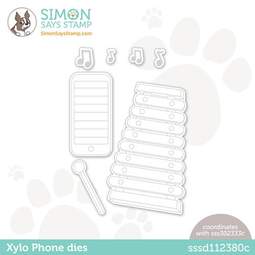 Simon Says Clear Stamps XYLO PHONE sss302333c * – Simon Says Stamp
