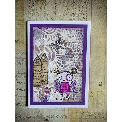 Simon Says Stamp! AALL & Create BUTTERFLY HOUSE A7 Clear Stamps aall515