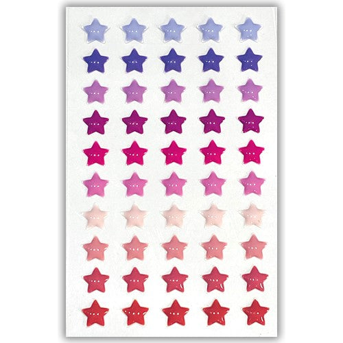 Glitter Star Stickers - Party WOW