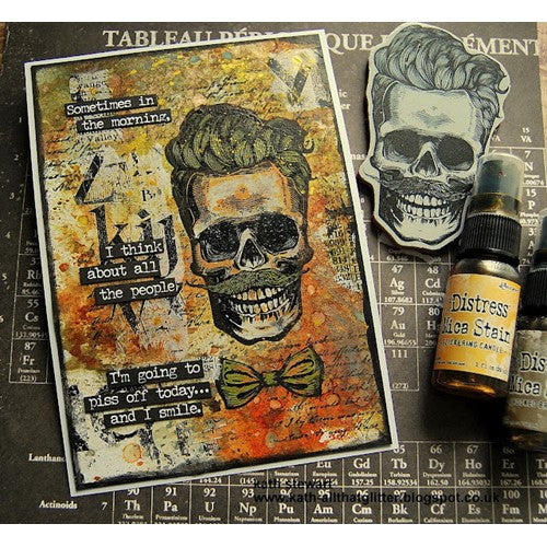 Stampers Anonymous Tim Holtz Cling Rubber Stamps Wicked Hipsters