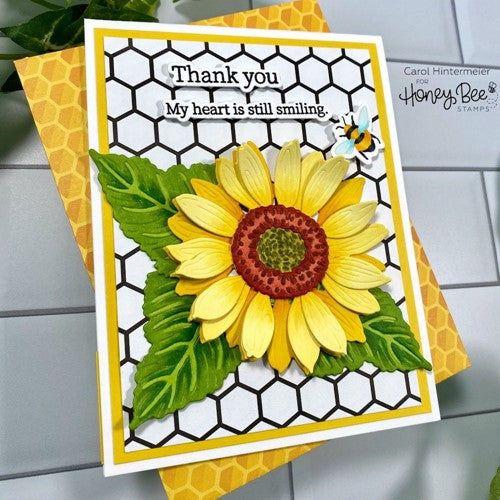 Simon Says Stamp! Honey Bee LOVELY LAYERS SUNFLOWERS Dies hbdsllsfl