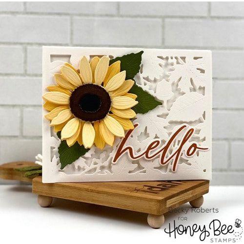 Simon Says Stamp! Honey Bee LOVELY LAYERS SUNFLOWERS Dies hbdsllsfl