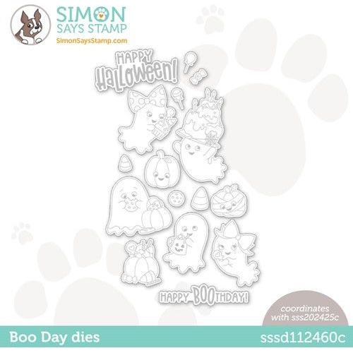 Simon Says Stamp! Simon Says Stamp BOO DAY Wafer Dies sssd112460c