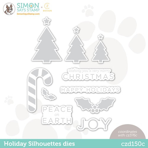 STAMPS- Holiday Silhouettes