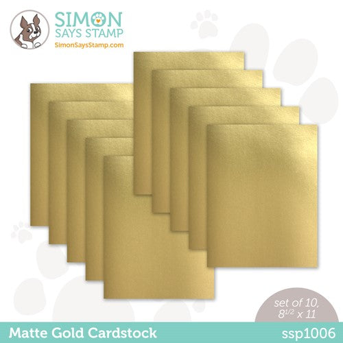 Matte Gold Foil Paper - Concord & 9th