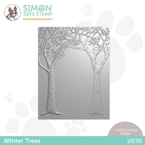  Tree Background Plastic Embossing Folders for Card