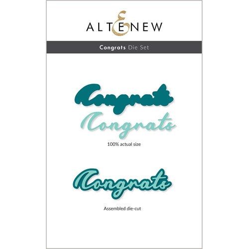 Altenew Congrats Die Set | Set of 2