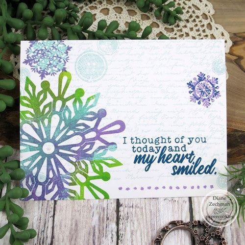 Simon Says Stamp! Sweet 'N Sassy SCRIPT BACKGROUND Clear Stamp sns-21-057