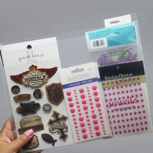 Large Stamp & Die Storage Pockets - Set of 50 – Bumbleberry