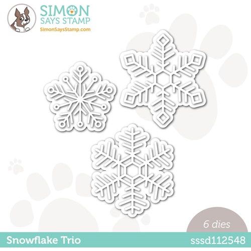 Simon Says Stamp Fretwork Snowflake Wafer Dies S914 Diecember | Simon Says Wafer Dies | Crafting & Stamping Supplies from Simon Says Stamp