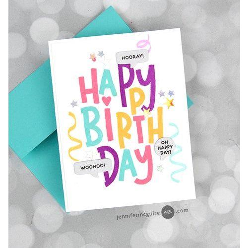 Simon Says Stamp! Concord & 9th BIRTHDAY SCOOPS Clear Stamps 11250 | color-code:ALT2