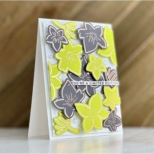 Simon Says Stamp! Simon Says Stamp SKETCHED GARDEN FLOWERS Hot Foil Plates and Dies s752