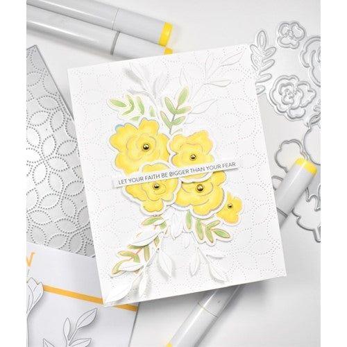 Simon Says Stamp! Simon Says Stamp SKETCHED ROSE TRIO Hot Foil Plates and Dies s751 | color-code:ALT0