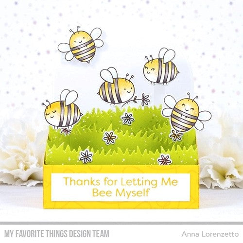 Honey Bee Busy Bees Clear Stamp Set Hbst-054