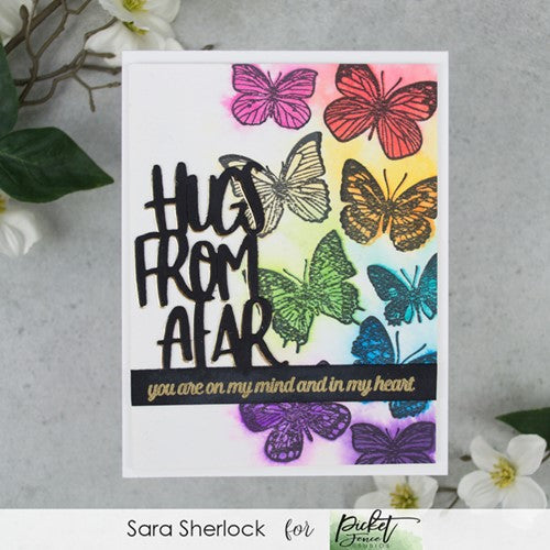 Picket Fence Studios - Baby Butterfly Beauties Clear Stamps