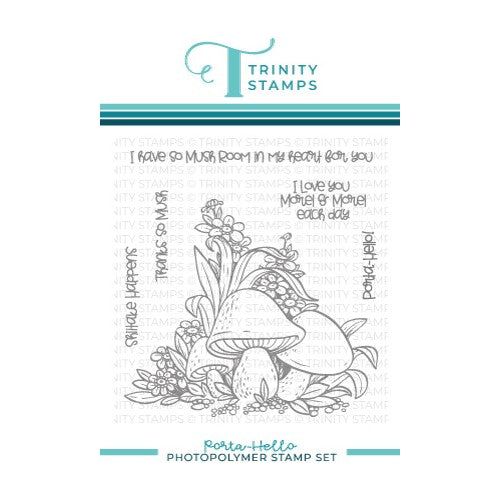 Simon Says Stamp! Trinity Stamps PORTA-HELLO Clear Stamp Set tps-170