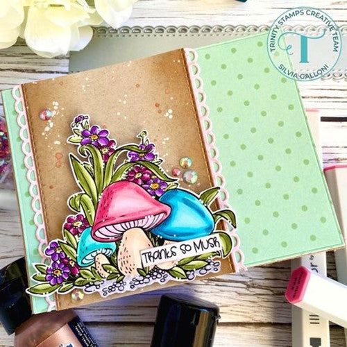 Simon Says Stamp! Trinity Stamps PORTA-HELLO Clear Stamp Set tps-170