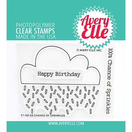 Avery Elle - Clear Stamps - Big Birthday