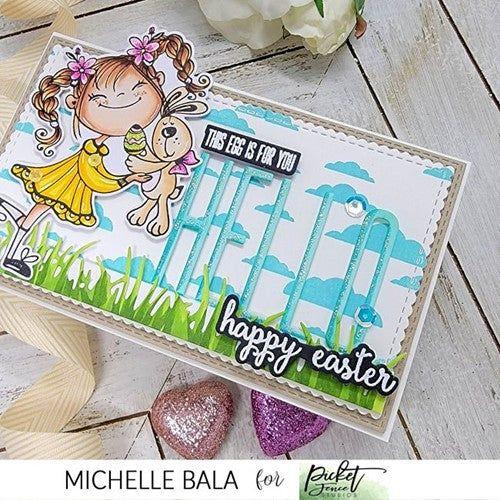 Simon Says Stamp! Picket Fence Studios ENDLESS CLOUDS Clear Stamp bb178*