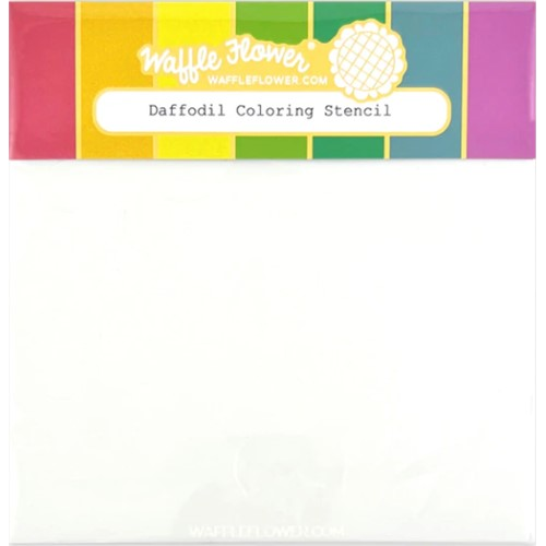 Simon Says Stamp! Waffle Flower DAFFODIL Coloring Stencil 420993*