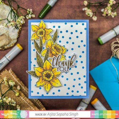 Simon Says Stamp! Waffle Flower DAFFODIL Clear Stamps 420991*