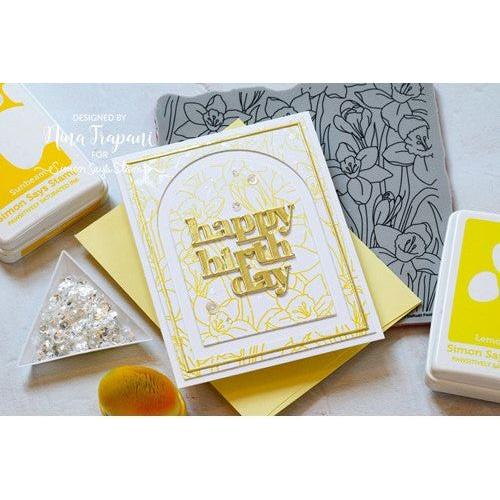 Simon Says Stamp! Simon Says Cling Stamps DAFFODIL FIELD sss102465