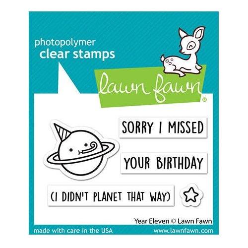 Simon Says Stamp! Lawn Fawn YEAR ELEVEN Clear Stamps lf2786