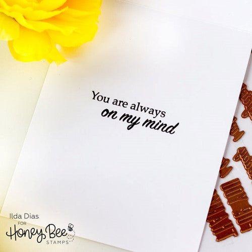 Simon Says Stamp! Honey Bee SMALL CARD BIG HUG Clear Stamp Set hbst-408*