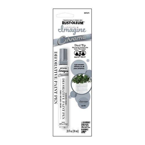 Simon Says Stamp! Rust-Oleum SILVER CHROME Dual Tip Marker 357675