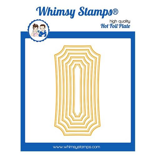 Simon Says Stamp! Whimsy Stamps MINI SLIM NOTCHED Hot Foil Plate WSHFP01*