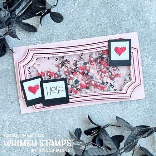 Simon Says Stamp! Whimsy Stamps MINI SLIM NOTCHED Hot Foil Plate WSHFP01*