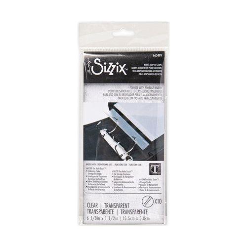 Simon Says Stamp! Tim Holtz Sizzix BINDER ADAPTER STRIPS Storage Accessory 665499