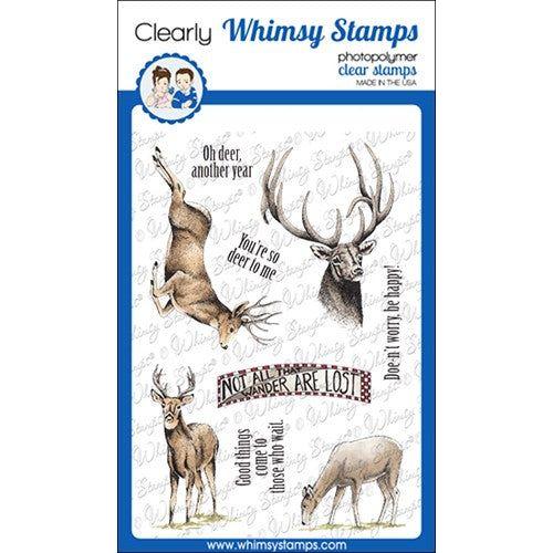 Simon Says Stamp! Whimsy Stamps OH DEER Clear Stamps DA1169