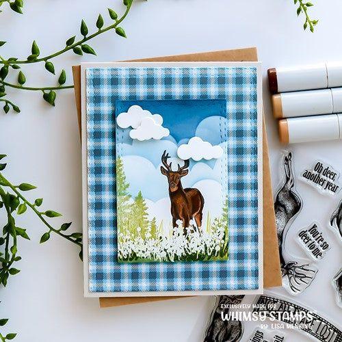 Simon Says Stamp! Whimsy Stamps OH DEER Clear Stamps DA1169