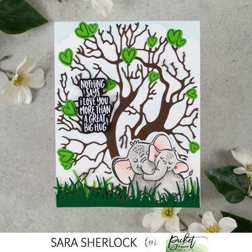 Simon Says Stamp! Picket Fence Studios THE BEST HUGS EVER Clear Stamps a162*