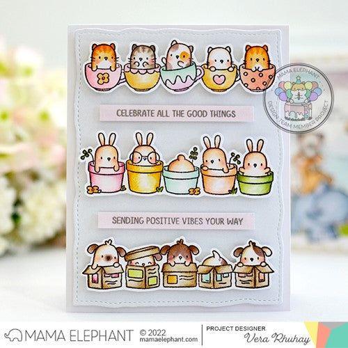 Simon Says Stamp! Mama Elephant LITTLE LINE AGENDA Creative Steel Die