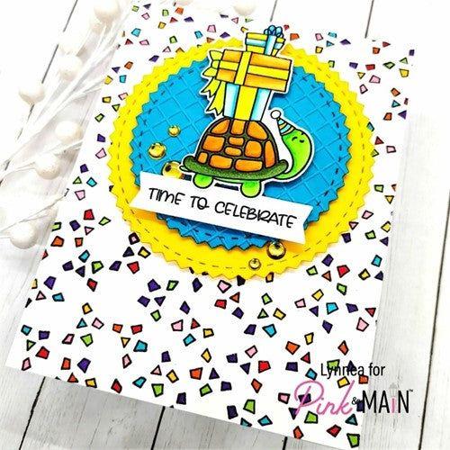 Simon Says Stamp! Pink and Main PARTY ANIMAL Clear Stamps PM0525