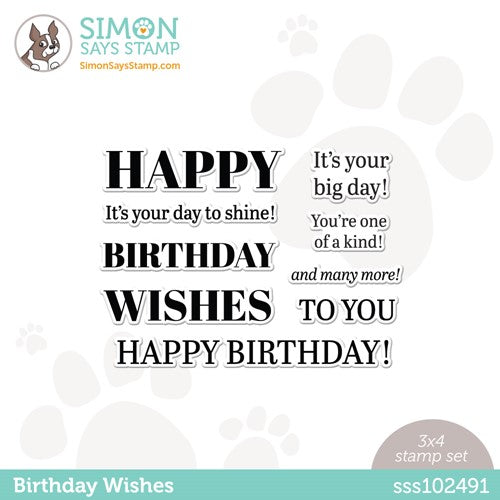 Simon Says Clear Stamps IT'S YOUR BIRTHDAY SSS101470 – Simon Says Stamp