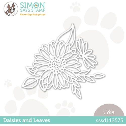 Simon Says Stamp! Simon Says Stamp DAISIES AND LEAVES Wafer Die sssd112575