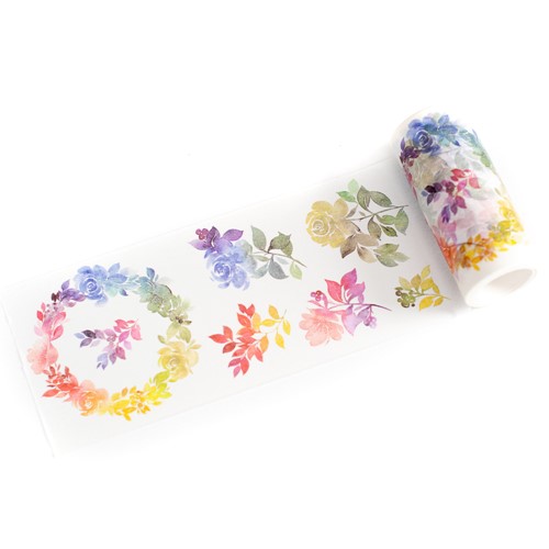 Floral Washi Tape Floral Washi Tape For Crafting And - Temu