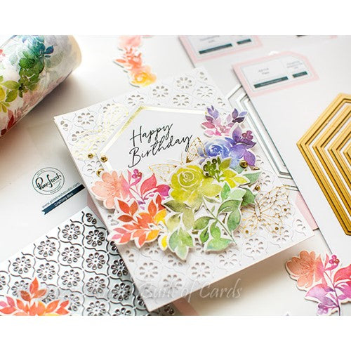 Fresh Flower Stamp Stickers Self adhesive Envelope Greeting - Temu